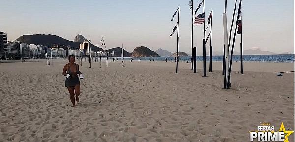  Realizei meu sonho na Praia de Copacabana ,comi Monique Lopes atriz pornô ,Obrigado Festa Prime Completo No Red